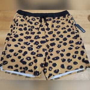 Stance Complex Hybrid Shorts "Leopard Fade"